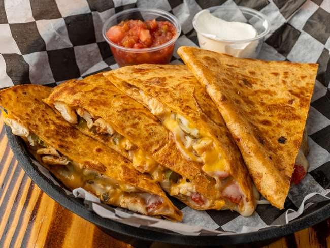 THE CHICKEN QUESADILLA