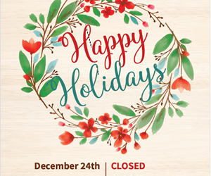 Holiday Hours